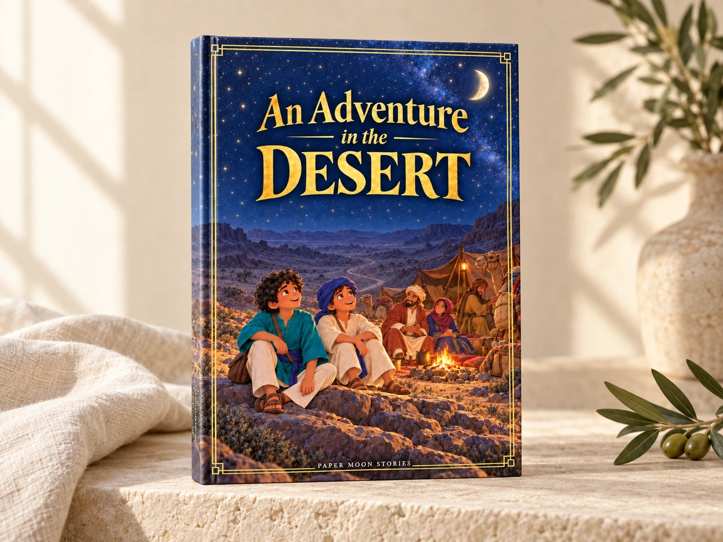 Illustrative hardback with a rigid cover