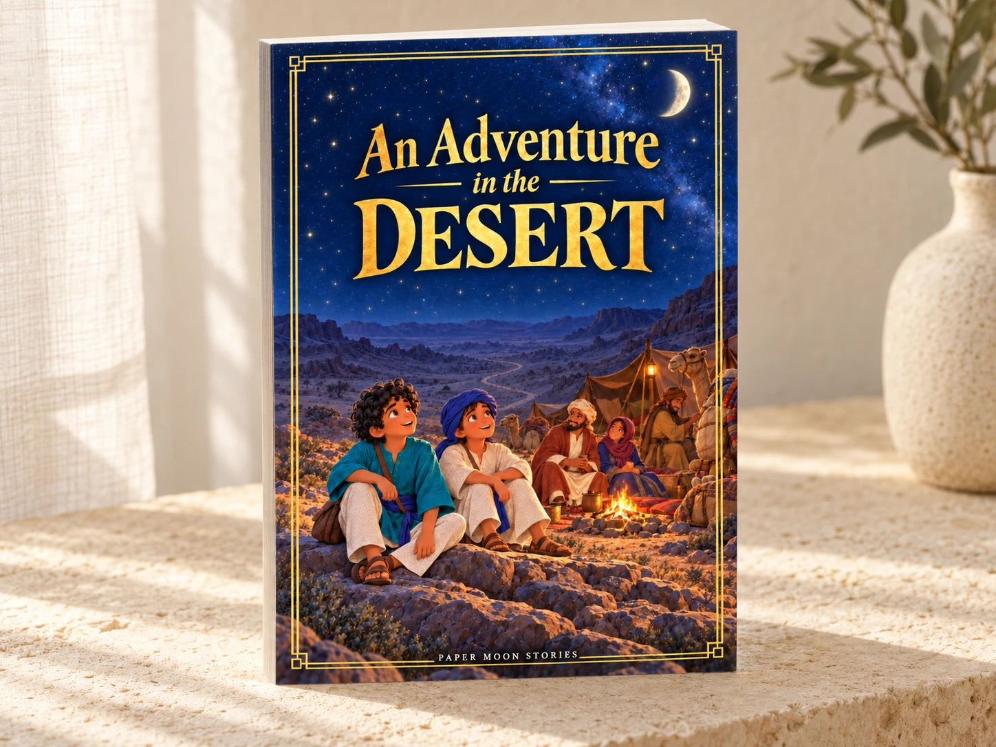 An Adventure in the Desert illustrated paperback
