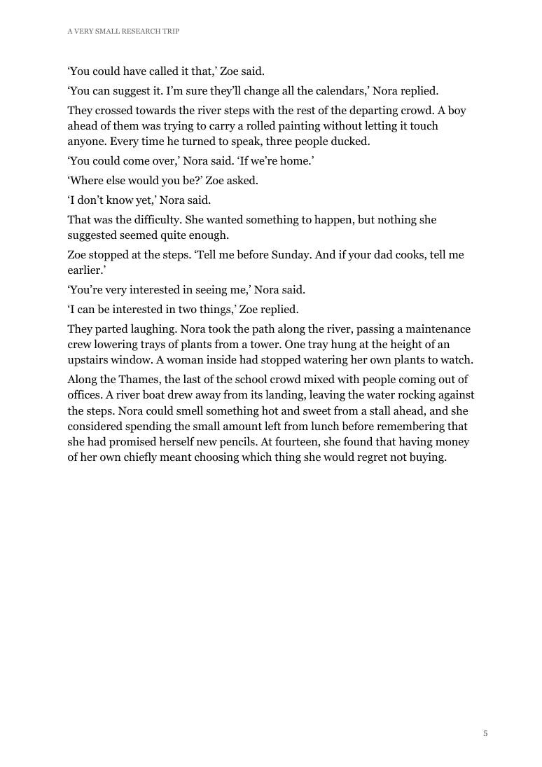 Actual second page of Córdoba Chapter One