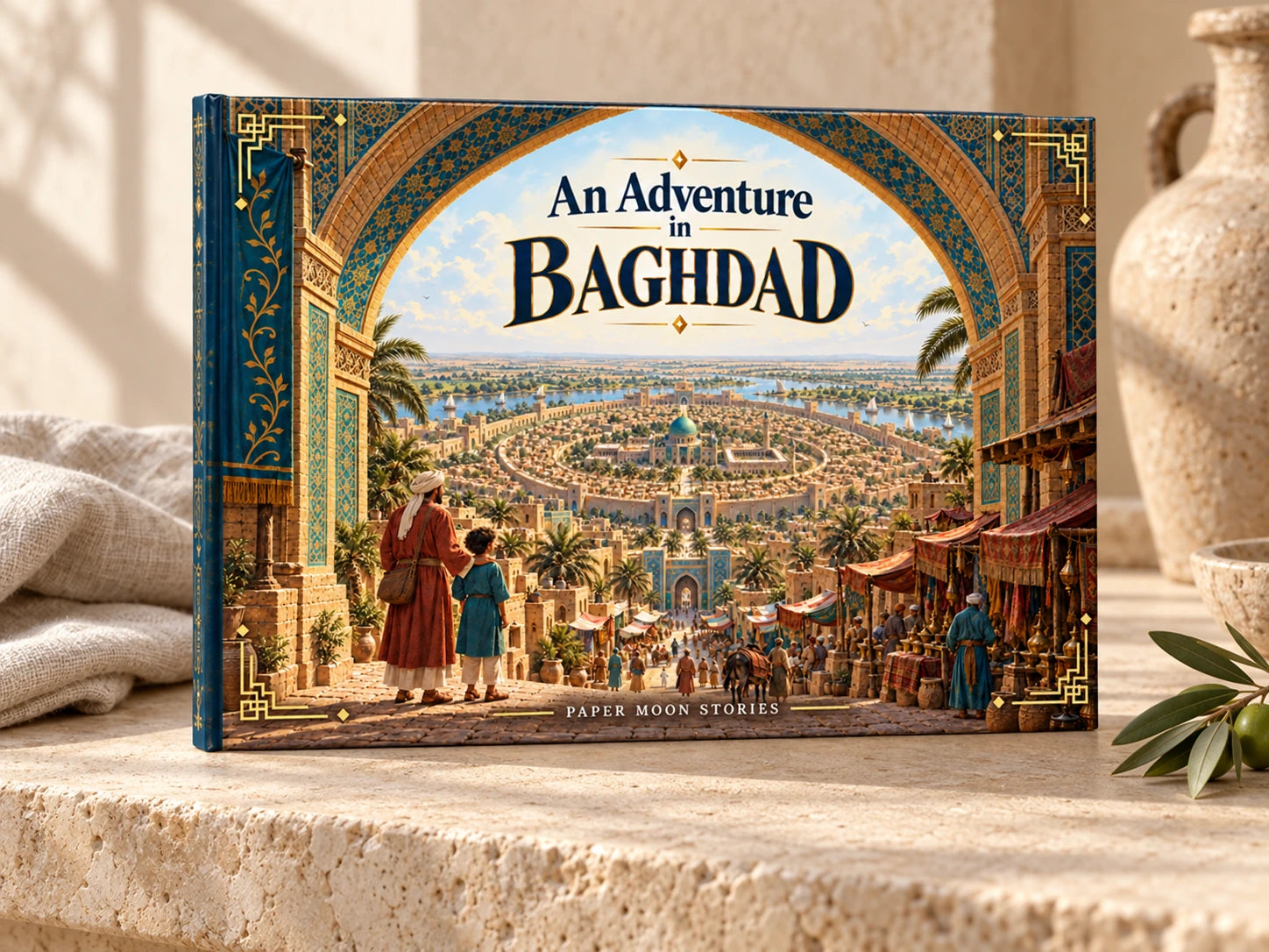 An Adventure in Baghdad — Hardback · Landscape