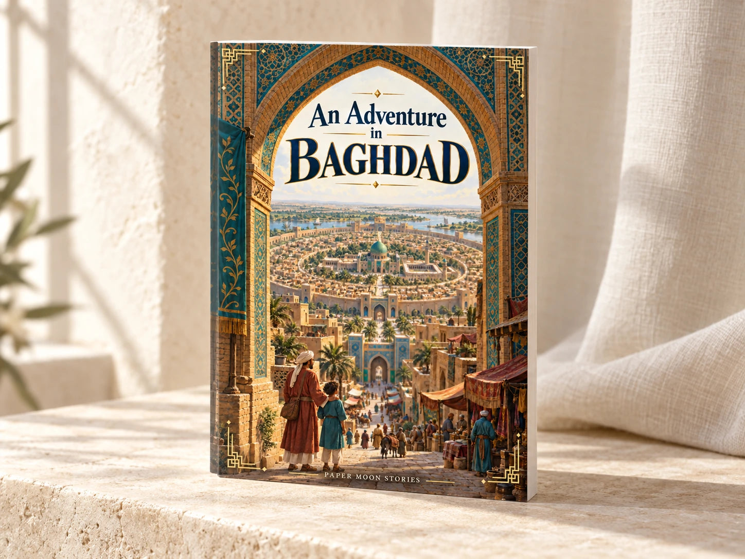 An Adventure in Baghdad illustrated paperback