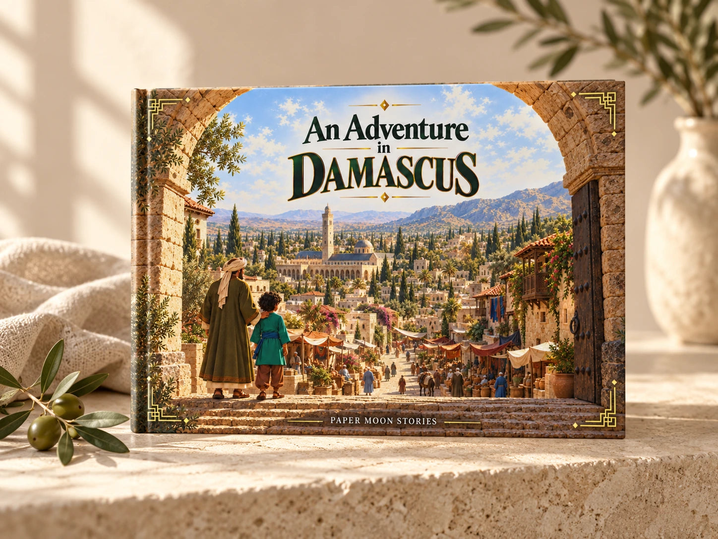An Adventure in Damascus — Hardback · Landscape