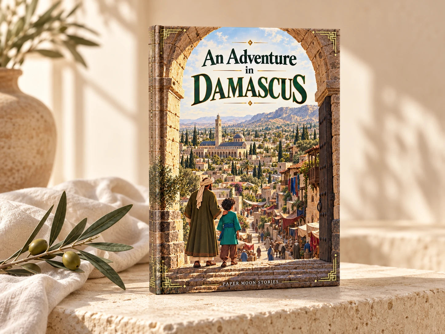 An Adventure in Damascus — Hardback · Portrait