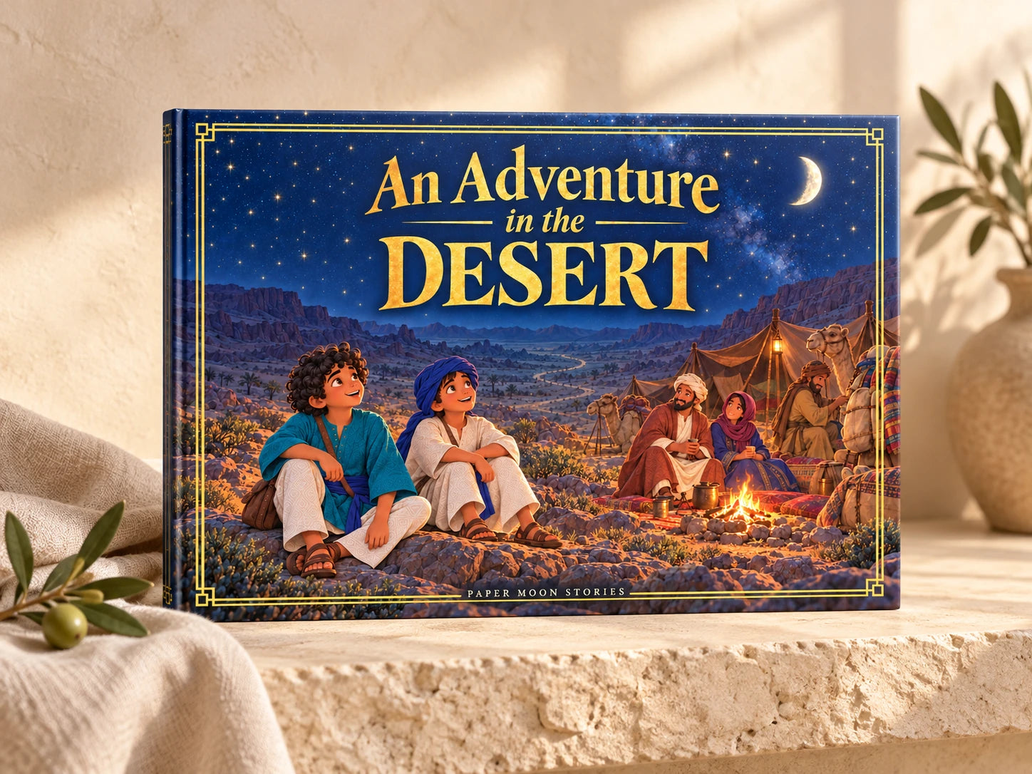 An Adventure in the Desert — Hardback · Landscape